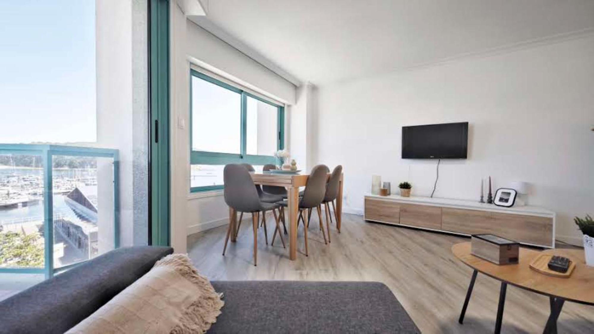 Desconectaengalicia Puerto De Portonovo B Apartment Ngoại thất bức ảnh
